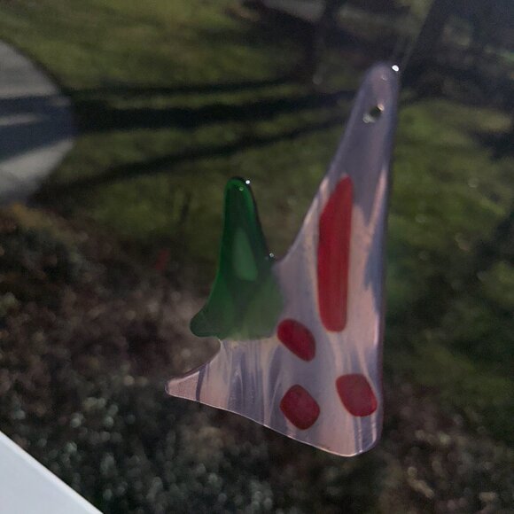 #1529 TRI FISH SUN CATCHER SUN TRI FISH 5 1/4” X 3 1/4” MULTI COLOR COLLECTABL - Picture 8 of 11